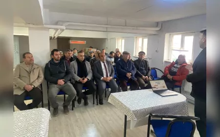 Eskişehir’de TARSİM Tanıtım Toplantıları Tamamlandı: Tarım Sigortalarının Önemi Vurgulandı