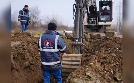 Düzce Belediyesi, Darıcı Mahallesi'nde 250 Metre Kanalizasyon Hattı Döşüyor