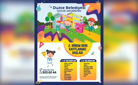 Çocuk Üniversitesi’nde İkinci Dönem Kayıtları Başladı