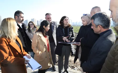 Diyarbakır Büyükşehir Belediye Başkanları Kayapınar'daki Yeni Park Projelerini İnceledi