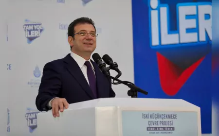 Küçükçekmece'ye Dev Altyapı Yatırımı Başladı