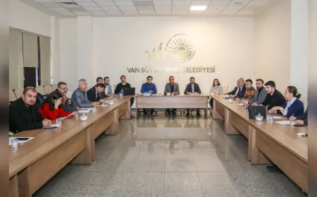 Van Büyükşehir Belediyesi'nde İş Sağlığı ve Güvenliği Kurul Toplantısı Gerçekleştirildi