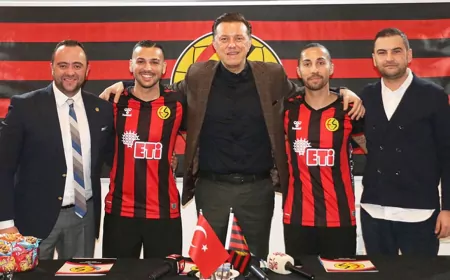 Eskişehirspor'da yeni transferler imzaladı; Nebi Hatipoğlu da katıldı