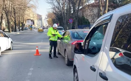 Eskişehir’de emniyet kemeri takmayan sürücülere ceza yağdı