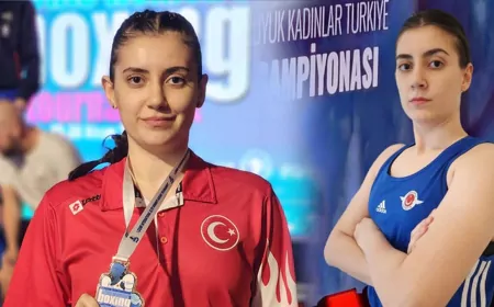 Eskişehirli boksör Rabia Yüceer Türkiye ikincisi oldu