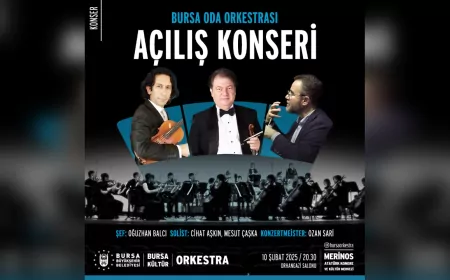Bursa Oda Orkestrası İlk Konserine Hazırlanıyor
