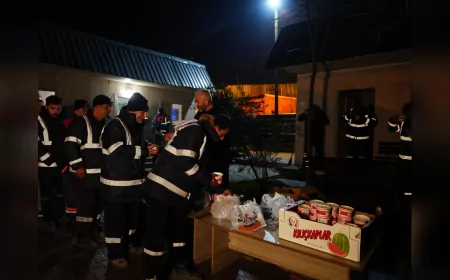 TEMİZLİK İŞLERİ PERSONELLERİNE MORAL ZİYARETİ