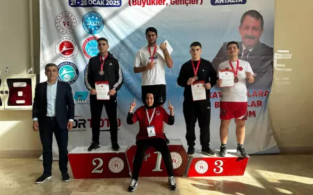 Büyükşehir sporcuları Ankara’daki şampiyonaya 4 madalyayla damga vurdu