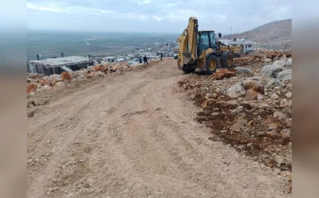 Hazro’da 30 km yol yapıldı