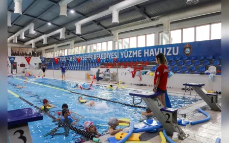 KAPALI  HAVUZDA YÜZME KAYITLARI BAŞLIYOR