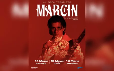 Piu Entertainment Organizasyonuyla Marcin ilk kez Türkiye'de