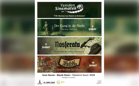 İzmir’de Şubat Ayında F.W. Murnau Filmleri Sinemaseverlerle Buluşuyor