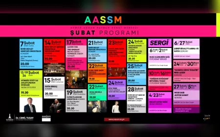 Şubat Ayında Ahmed Adnan Saygun Sanat Merkezi’nde Sanat Dolu Günler