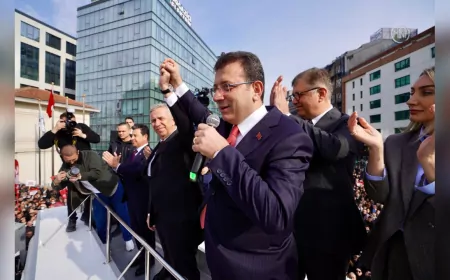 İmamoğlu: Bu İktidar Sandıkla Gider, Hukuksuzlukla Mücadeleye Devam Ediyoruz