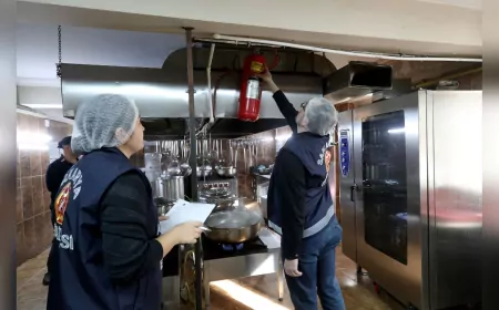 Büyükşehir İtfaiyesi, Öğrenci Yurtlarını Yangına Karşı Denetliyor