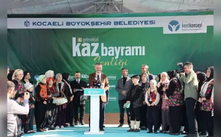 Eseler Köyü'nde 4. Geleneksel Kaz Bayramı Coşkusu