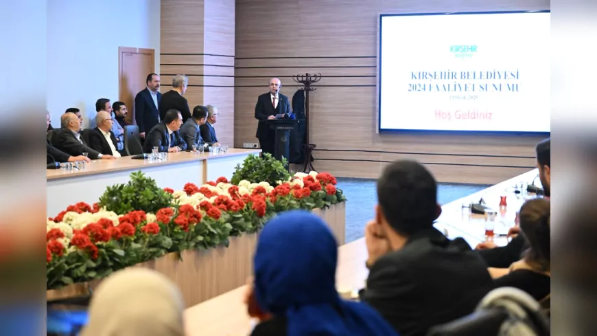 BAŞKANIMIZ EKİCİOĞLU 2024 FAALİYET SUNUMUNU GERÇEKLEŞTİRDİ