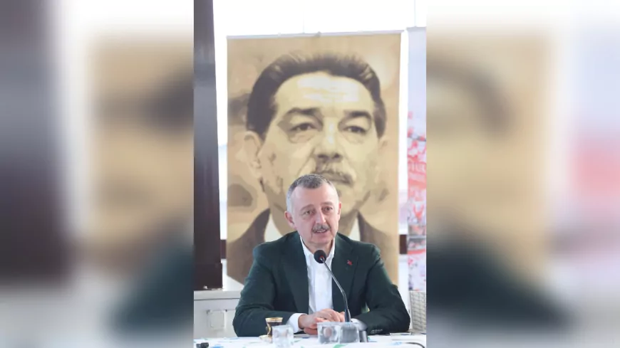 Başkan Büyükakın, Memur-Sen’e konuk oldu
