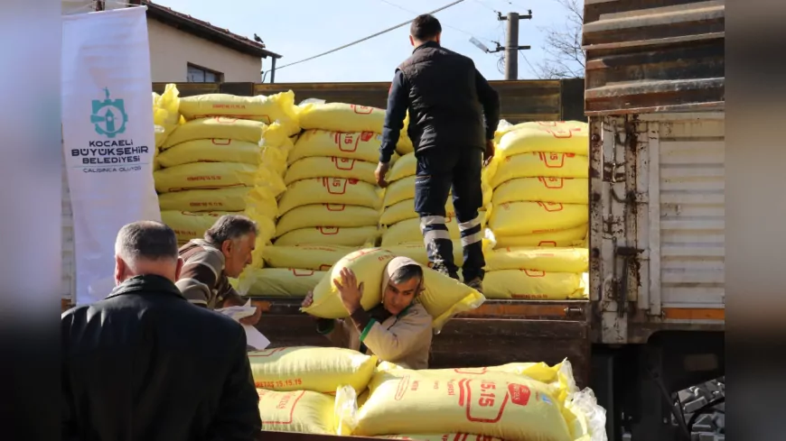 Kocaeli Büyükşehir Belediyesi’nden tarıma tam destek; 1 yılda 235 milyonluk 11 proje hayata geçti