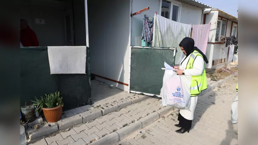 HBB’DEN KONTEYNER KENTLERDEKİ VATANDAŞLARA KIYAFET YARDIMI