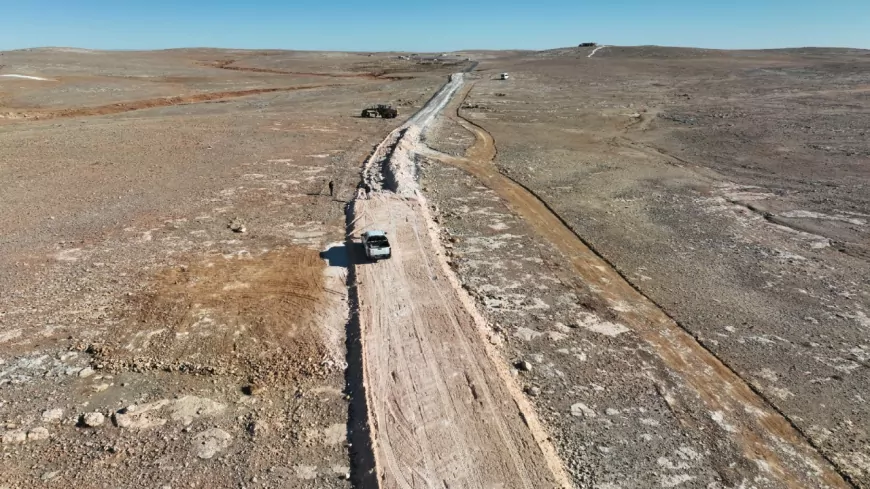 HARRAN VE CEYLANPINAR KIRSALINDA YOLLAR MODERNLEŞİYOR