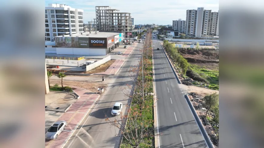 Kardeş Kentler Caddesi trafiğe yeniden açıldı