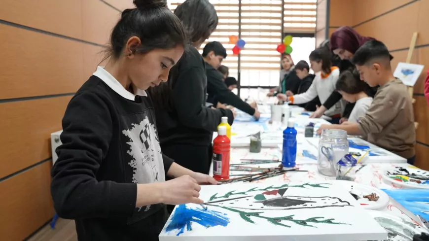 Elazığ Belediyesi, Çocuklara Yarıyıl Tatilinde Sanatla Dolu Etkinlikler Sunuyor