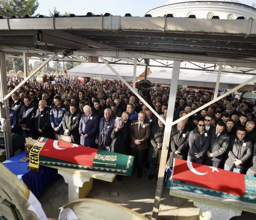 Fenerbahçeli Sporcu Vedia Nil Apak ve Annesi Ferda Apak Son Yolculuklarına Uğurlandı
