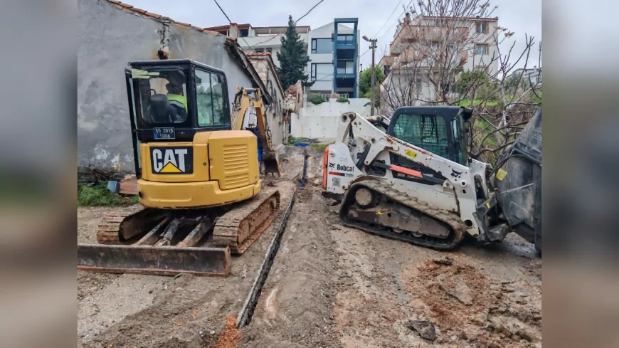 İZSU’dan Urla’nın İki Mahallesine Yeni İçme Suyu Hattı