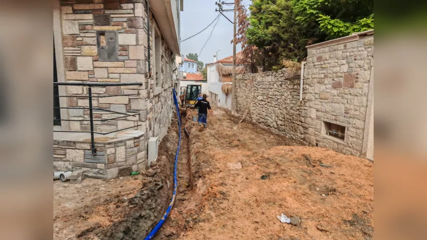 İZSU’dan Urla’nın İki Mahallesine Yeni İçme Suyu Hattı