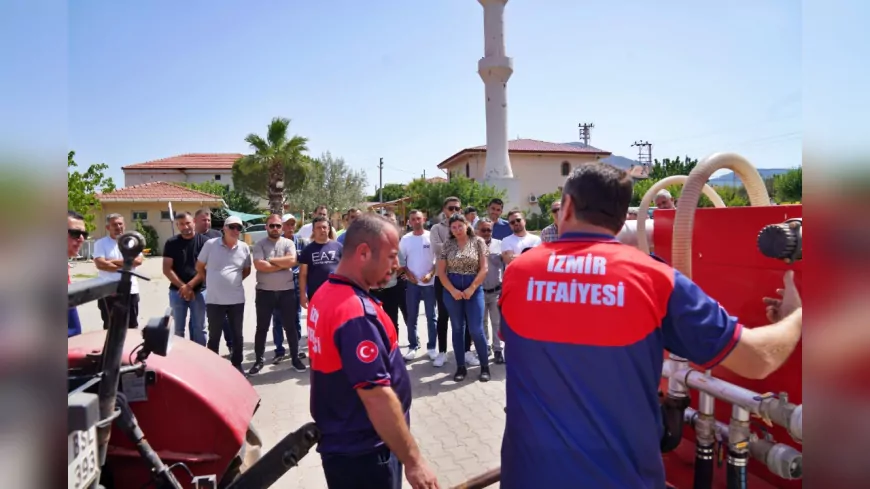İzmir Büyükşehir Belediyesi’nden Yangın Güvenliğine Sıkı Denetim