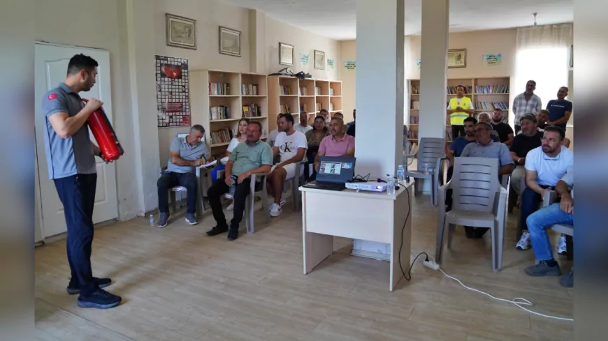 İzmir Büyükşehir Belediyesi’nden Yangın Güvenliğine Sıkı Denetim