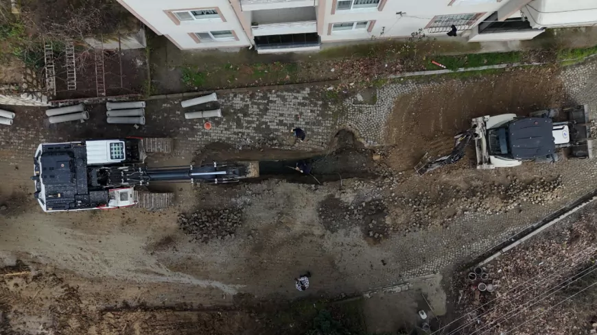 Düzce Belediyesi Konuralp Bölgesinde 70 Metre Kanalizasyon Hattı Yenileme Çalışması Gerçekleştiriyor