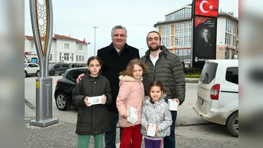 Yalova Belediyesi'nden Miraç Kandili İkramı