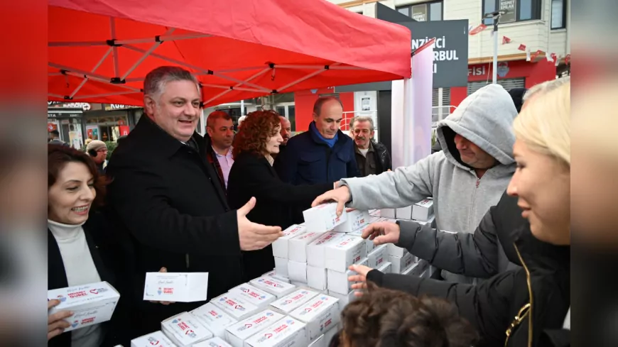 Yalova Belediyesi'nden Miraç Kandili İkramı