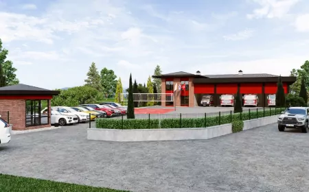 Kartepe Müfreze İtfaiye Binası'nda Çalışmalar Yüzde 75 Tamamlandı