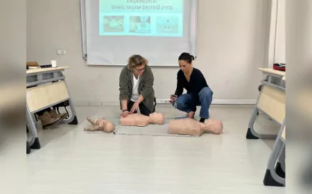 Odunpazarı Belediyesi Personeline İlk Yardım Eğitimi