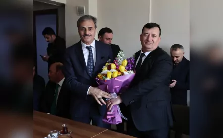 Başkan Yusuf Alemdar Ferizli’yi Ziyaret Etti