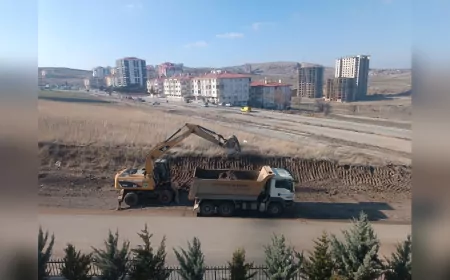 Mansur Yavaş: 'Pursaklar'da Ulaşımı Rahatlatacak Yol Çalışması Başladı'