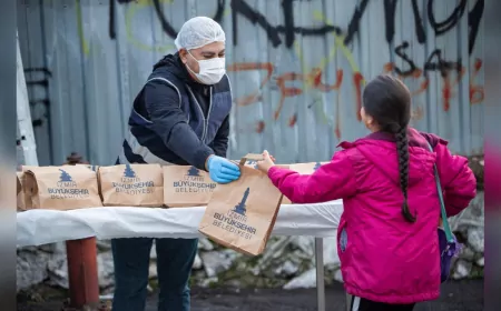 Büyükşehir’den Miniklere Beslenme Paketi