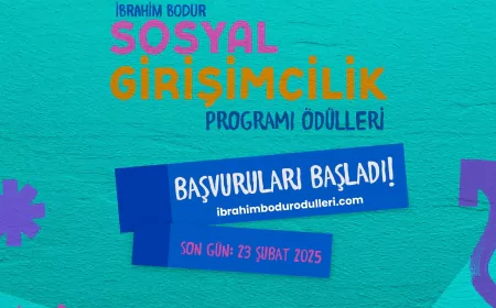 9. İbrahim Bodur Sosyal Girişimcilik Programı Başvuruları Başladı