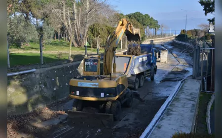 Bursa Büyükşehir’den Taşkın Öncesi Dere Temizliği Çalışmaları Başladı