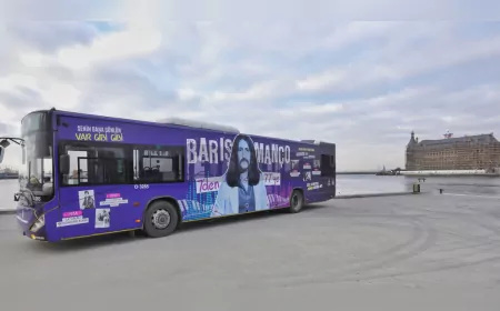 İETT’den Barış Manço’ya Vefa Otobüsü