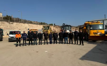 Bilecik Belediyesi, Kar Yağışına Karşı Hazırlıklarını Tamamladı