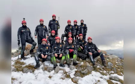 Kocaeli İtfaiyesi Doğada Arama Kurtarma Tatbikatı Gerçekleştirdi