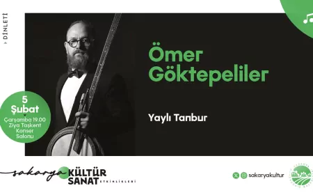 Ömer Göktepeliler, Ziya Taşkent Konser Salonu'nda Yaylı Tanbur Resitali Sunacak