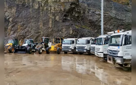 Giresun Belediyesi Kar Yağışı İçin Hazır Kıta: 24 Saat Karla Mücadele