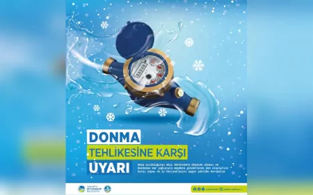 SASKİ’den Sayaç Donmalarına Karşı Önemli Uyarı