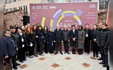 Bursa Sanat Çalıştayı Başladı: Genç Sanatçılarla Yeni Bir Yaratıcı Dönem Başlıyor