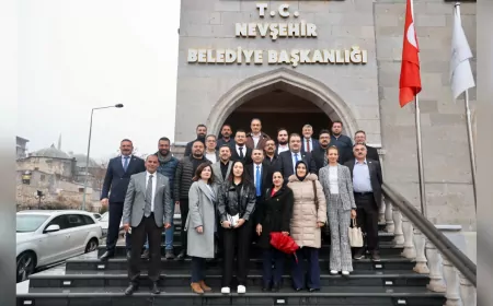 Anahtar Parti Heyetinden Başkan Rasim Arı’ya Ziyaret